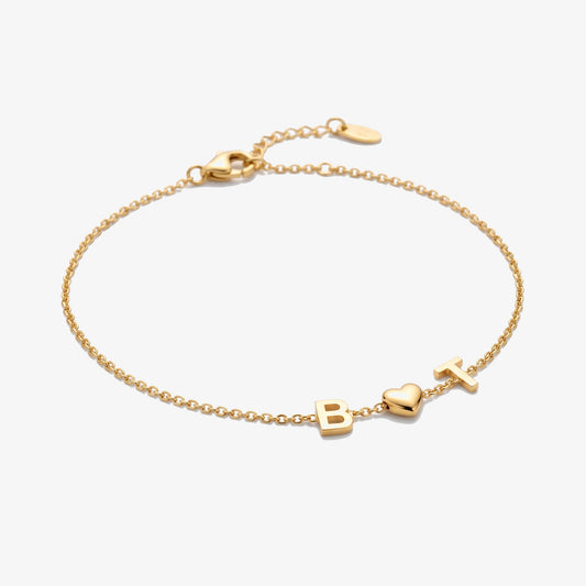 Pulseira Corrente de Letras