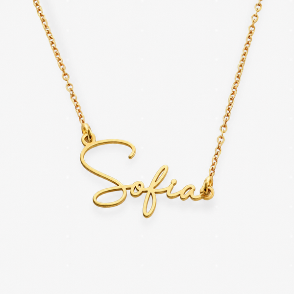 Colar Caligrafia com Nome