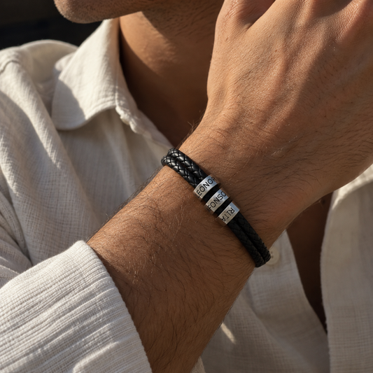 Pulseira Três Voltas com Nomes