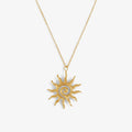Colar Sol em Espiral
