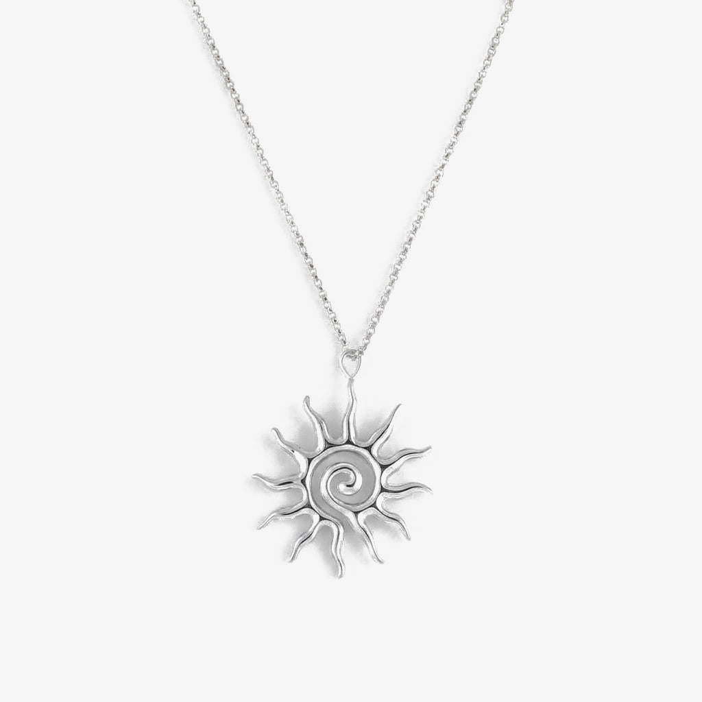 Colar Sol em Espiral