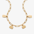 Pulseira Placas Pendentes