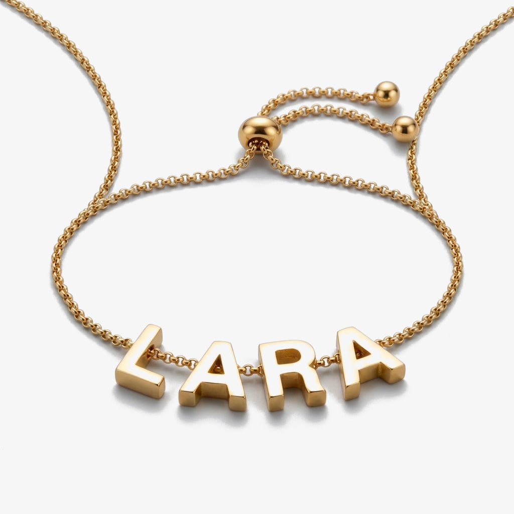 Pulseira Letras Montadas