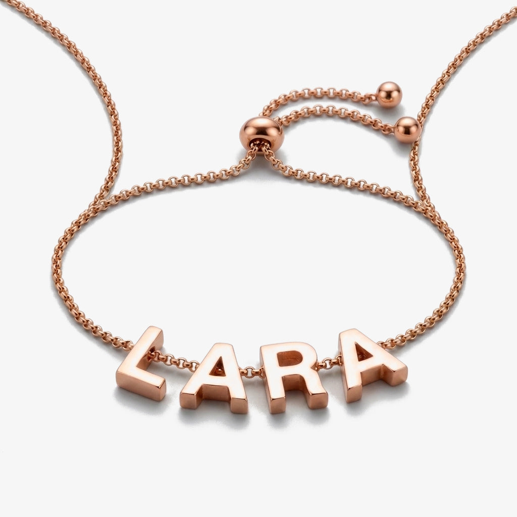 Pulseira Letras Montadas