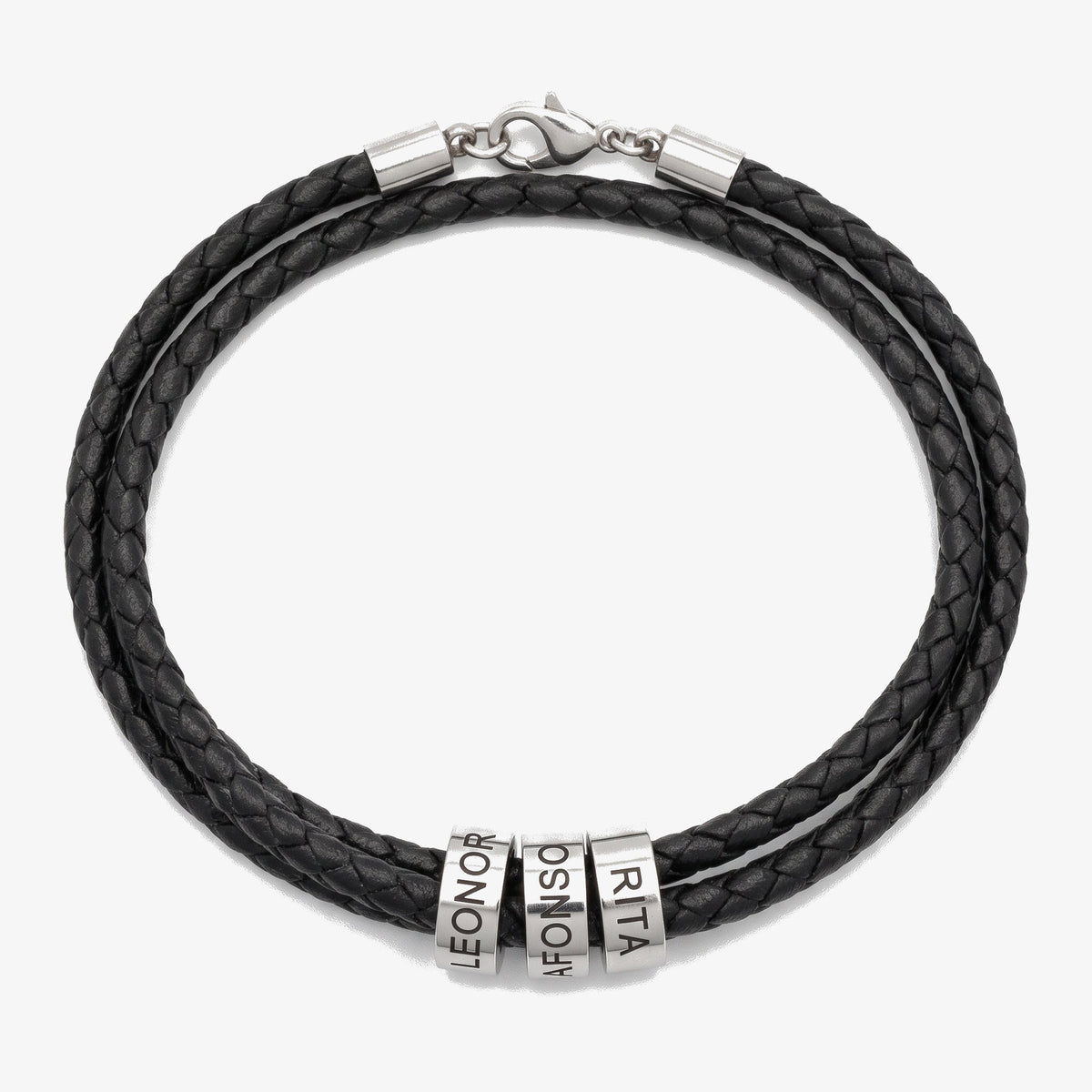 Pulseira Três Voltas com Nomes