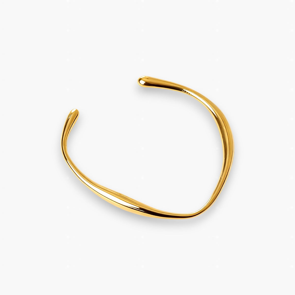 Pulseira Rígida Ondulada