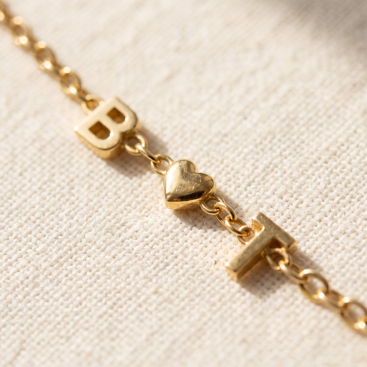 Pulseira Corrente de Letras